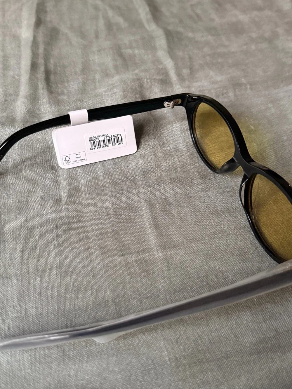 NWT madewell solina oval sunglasses jet black